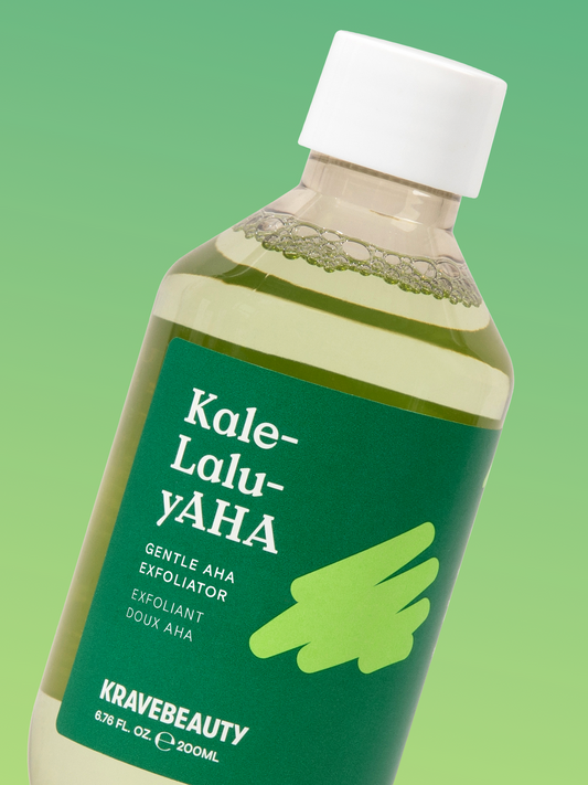 Kale-Lalu-yAHA Gentle AHA Exfoliator 200ml, KRAVEBEAUTY KRAVEBEAUTY Exfoliating Toner