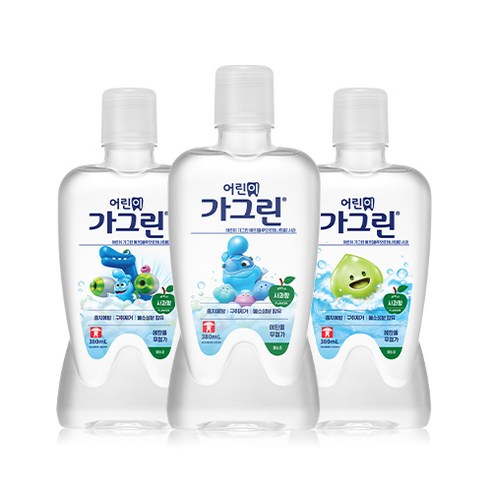 Mouthwash 380mlX3ea (Apple), Gagreen Gagreen Mouthwash