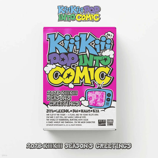 KiiiKiii - 2026 SEASON'S GREETINGS [KiiiKiii POP INTO COMIC]