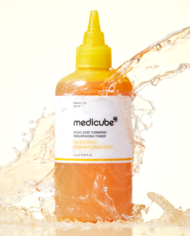 Kojic Acid Turmeric Resurfacing Toner 250ml, medicube medicube Brightening Toner