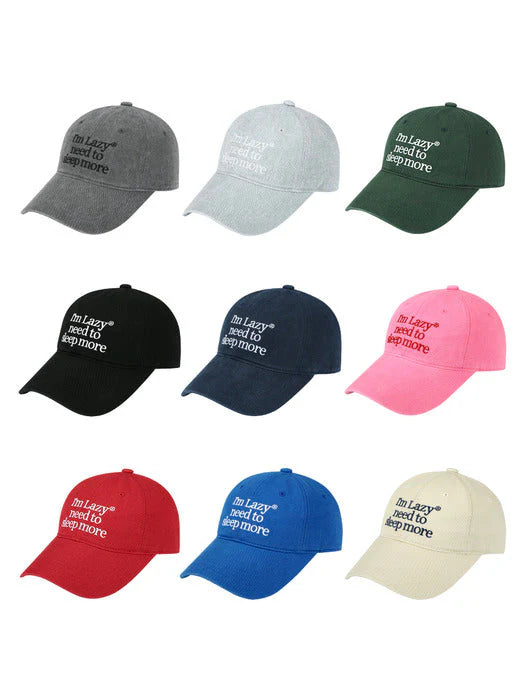 LAZYZ Sleep More Washing Ball Cap (aespa Karina Wear)