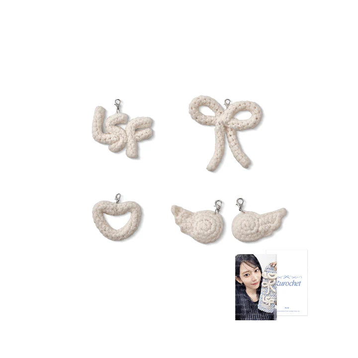 LE SSERAFIM - [KKUROCHET] Pouch Charm Set LE SSERAFIM Charm Set