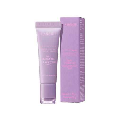  LIP GLOWY BALM 10ml #Taro Bubble Tea, LANEIGE-1