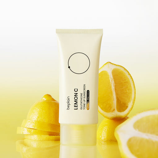 Lemon C Glutathione Tone Up Sunscreen SPF50+ PA++++ 50ml, beplain beplain Sunscreen