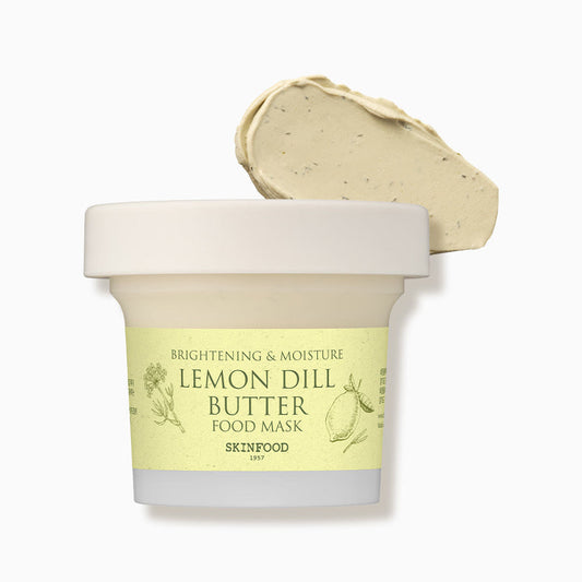 Lemon Dill Butter Food Mask 120g, SKINFOOD SKINFOOD Wash Off Mask