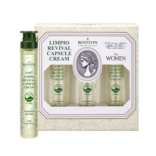 Limpio Capsule Regeneration Cream Hair Pack 13ml X 6ea, ROOTON ROOTON Hair Capsule