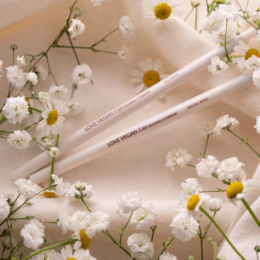 Love Vegan Easy Drawing Eyebrow - 2 Colors 0.07g, MIGUHARA MIGUHARA Eyebrow Color