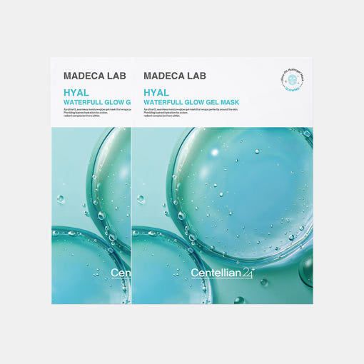 MADECA LAB Hyal Waterfull Glow Gel Mask 23ml X 5ea, CENTELLIAN24 CENTELLIAN24 Jelly Sheet Mask