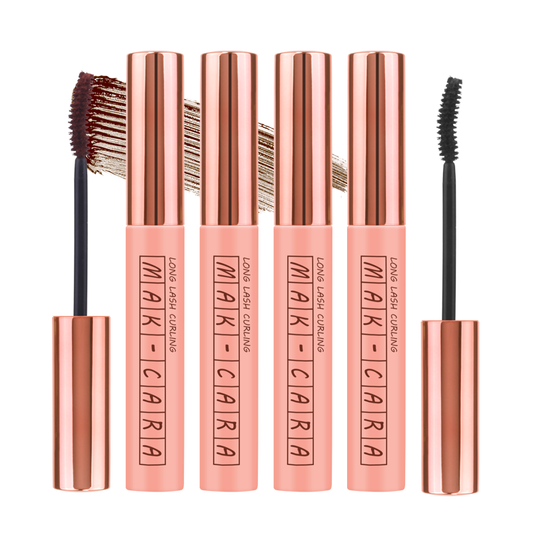 MAK-CARA LONG LASH CURLING MASCARA 7.5ml (4 Colors), CORINGCO CORINGCO Mascara