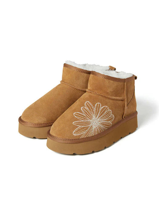 [MARDI MERCREDI LESPOMPES] CLASSIQUE MINI UGG BOOTS MARDI MERCREDI LESPOMPES Ugg Boots