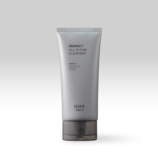 MEN PERPECT CLEAN ALL IN ONE CLEANSER 125ml, IOPE IOPE Cleanser for Men