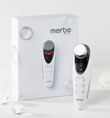 [MERBE] Platinum Beauty Device (With Whiola Gel + Total Solution Cream + Vitamin A Ampoules) MERBE Beauty Device
