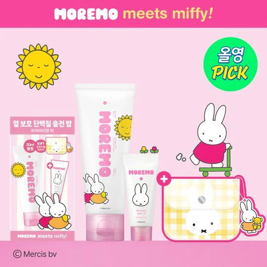 [MIFFY Collaboration] Moremo Recovery Balm B 115ml (Heat Protection) moremo Hair Treatment