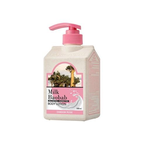MILK BAOBAB Body Lotion 500ml #Damask Rose, BIOKLASSE-1
