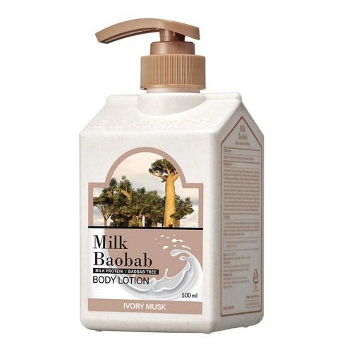 MILK BAOBAB Body Lotion 500ml #Ivory Musk, BIOKLASSE-1