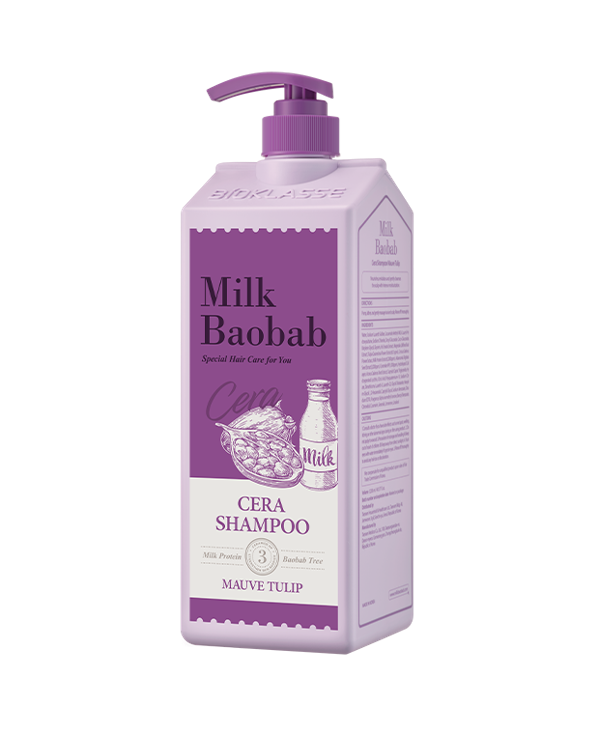  MILK BAOBAB Cera Hair Shampoo 1200ml #Mauve Tulip, BIOKLASSE
