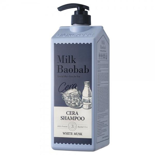 MILK BAOBAB HAIR Cera Shampoo 1200ml #White Musk, BIOKLASSE-1