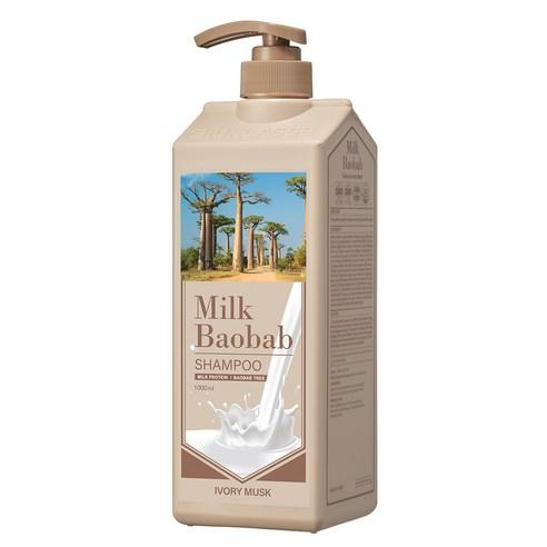  MILK BAOBAB HAIR Shampoo 1000ml #Ivory Musk, BIOKLASSE-1