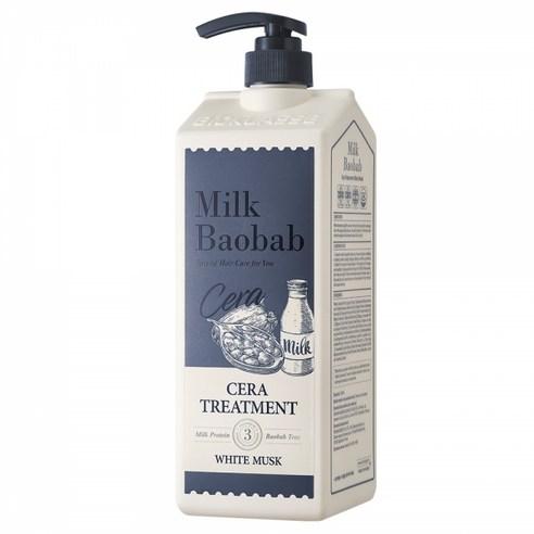 MILK BAOBAB Hair Cera Treatment 1200ml #White Musk, BIOKLASSE-1