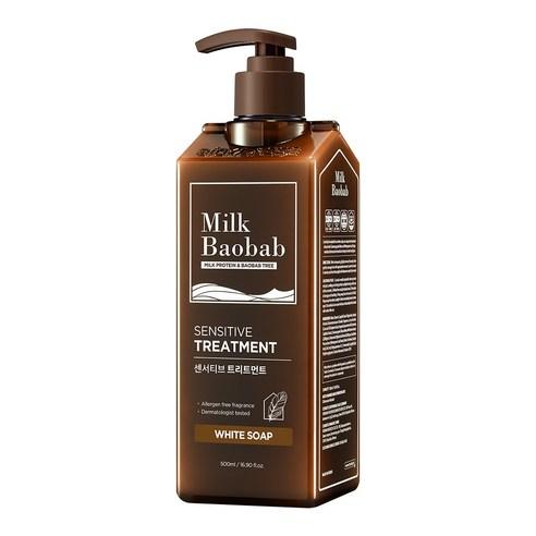 MILK BAOBAB Hair Sensitive Treatment 500ml #White Soap, BIOKLASSE-1