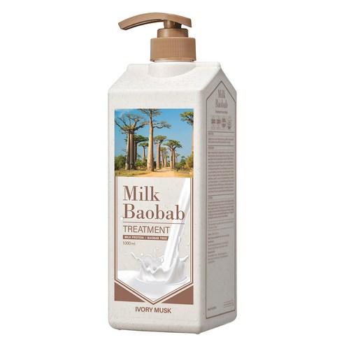 MILK BAOBAB Hair Treatment 1000ml #Ivory Musk, BIOKLASSE-1