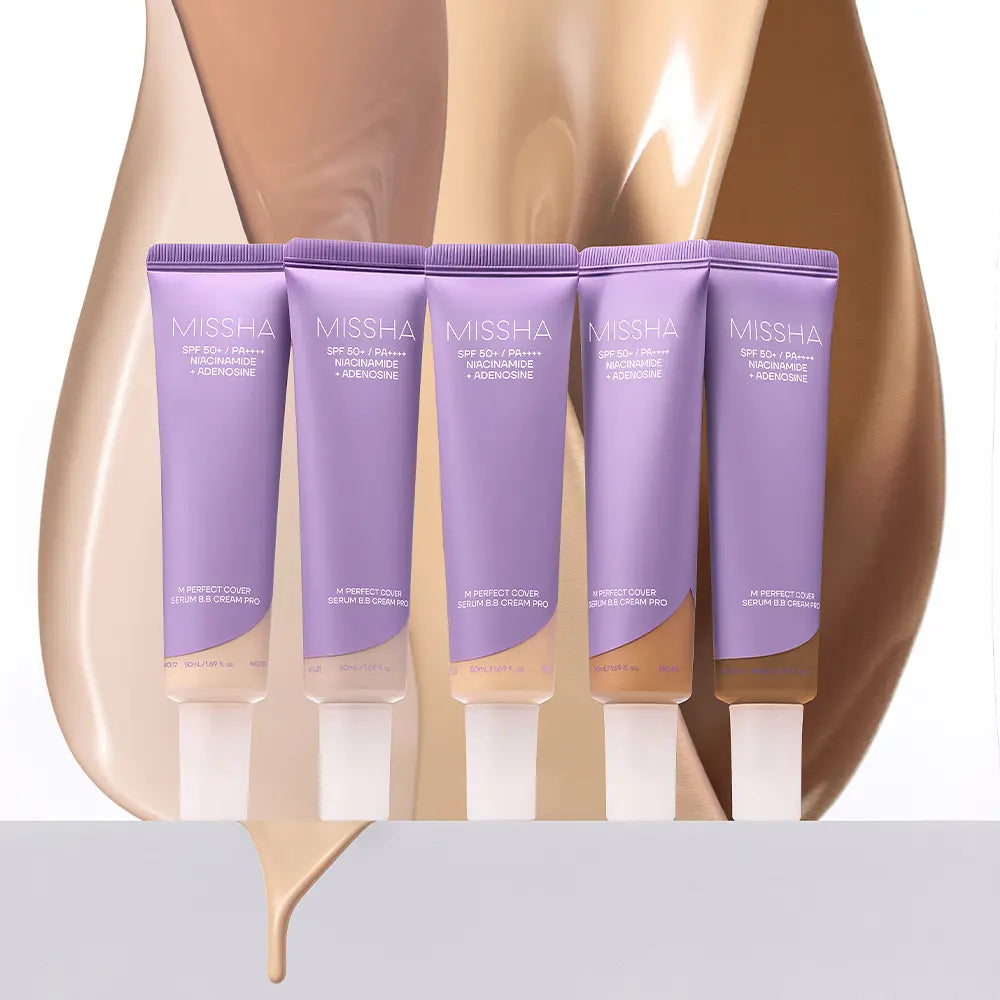 MISSHA M Perfect Cover Serum BB Cream Pro SPF50 PA++++ 50ml (5colors)