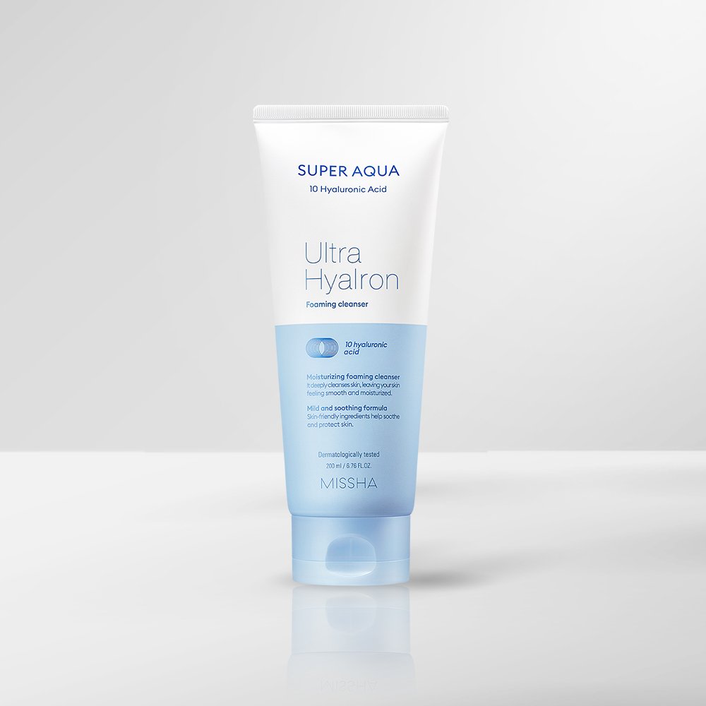 MISSHA Super Aqua Ultra Hyalron Foaming Cleanser 200ml