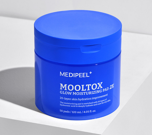 MOOLTOX GLOW MOISTURIZING PAD 2X 120ml / 50pads, MEDIPEEL MEDIPEEL Toner Pad