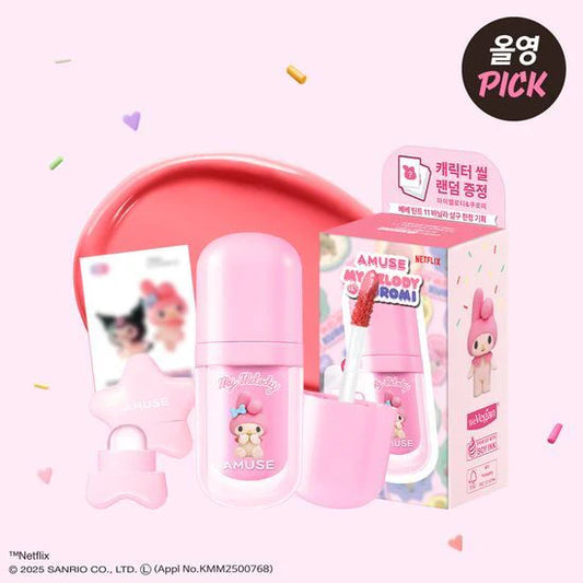 [MY MELODY & KUROMI SPECIAL] AMUSE BEBE TINT