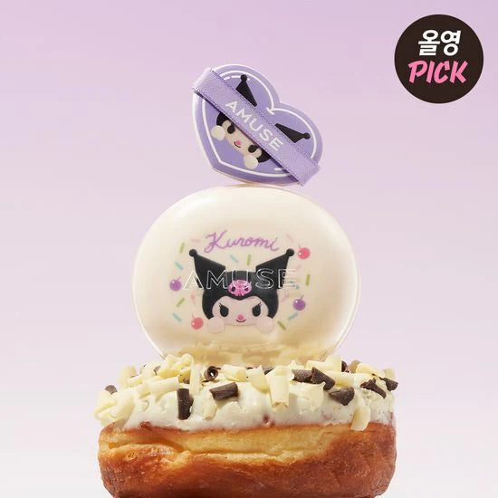 [MY MELODY & KUROMI SPECIAL] AMUSE DEW JELLY MASTER CUSHION (+Refill) AMUSE Cushion Foundation