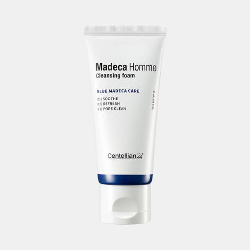 Madeca Homme Cleansing Foam 120ml, CENTELLIAN24