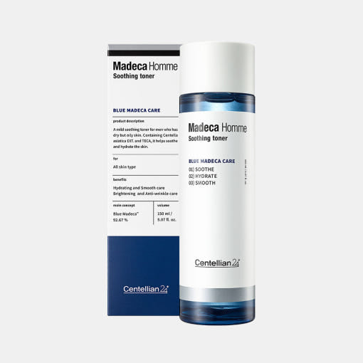 Madeca Homme Soothing Toner 150ml, CENTELLIAN24