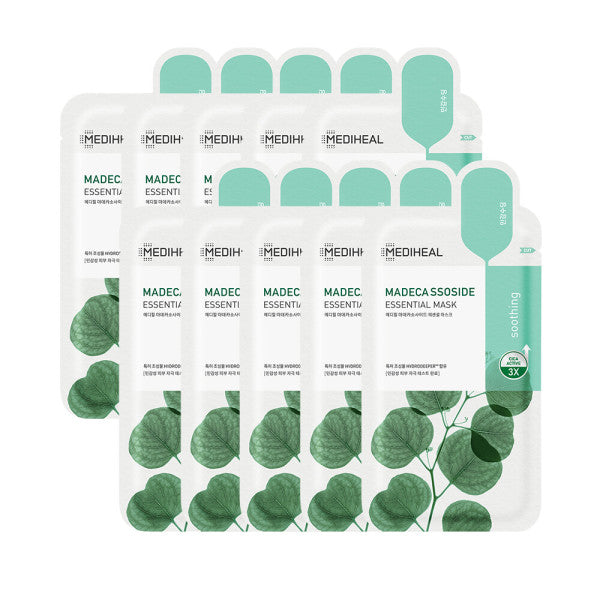 Madecassoside Essential Mask Sheet 10P, MEDIHEAL MEDIHEAL Sheet Mask