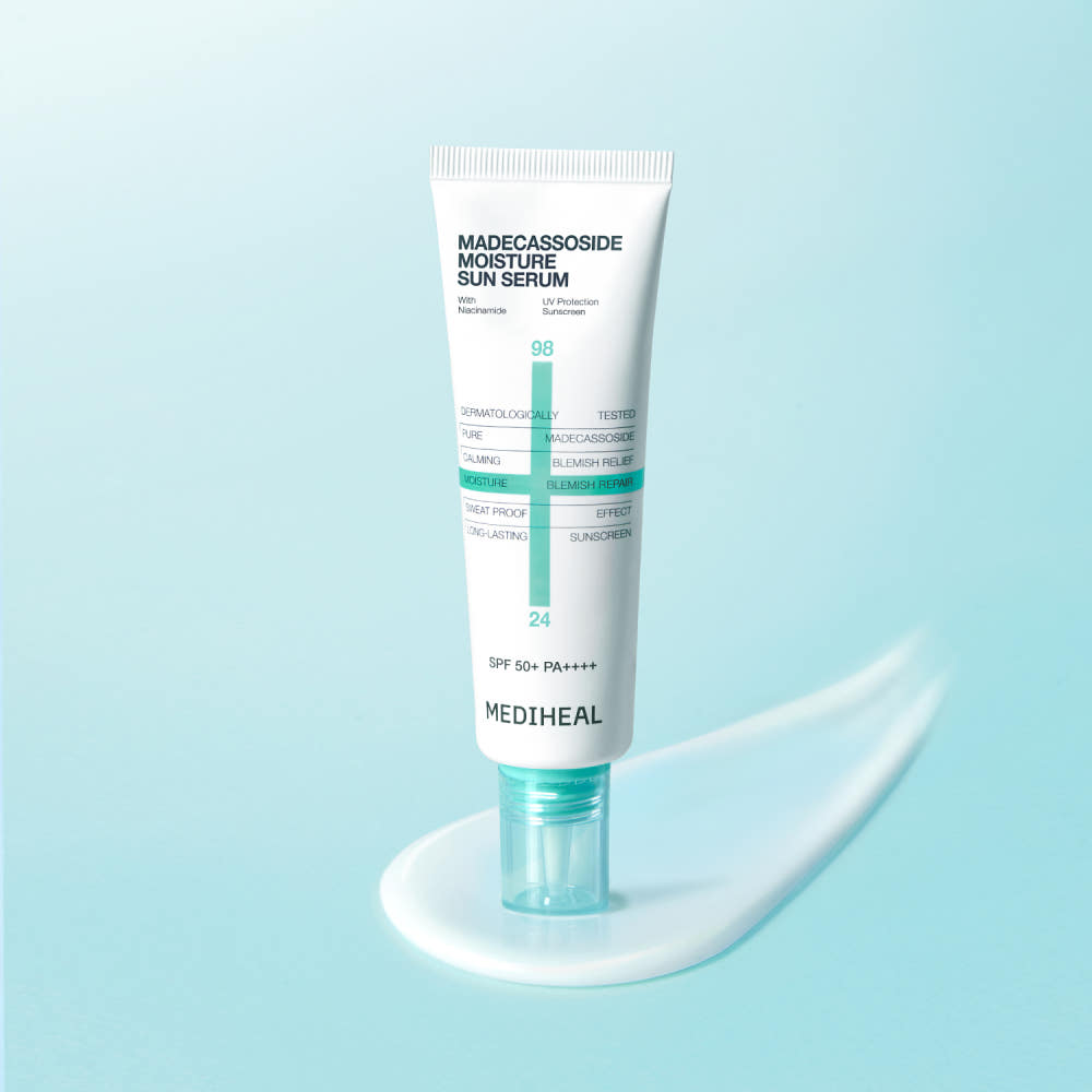 Madecassoside Moisture Sun Serum SPF50+ PA++++ 50ml, MEDIHEAL MEDIHEAL Sunscreen