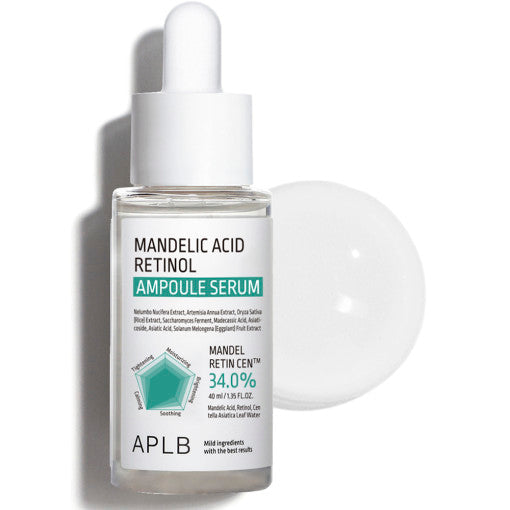 Mandelic Acid Retinol Ampoule Serum 40ml, APLB APLB Anti-Aging Serum