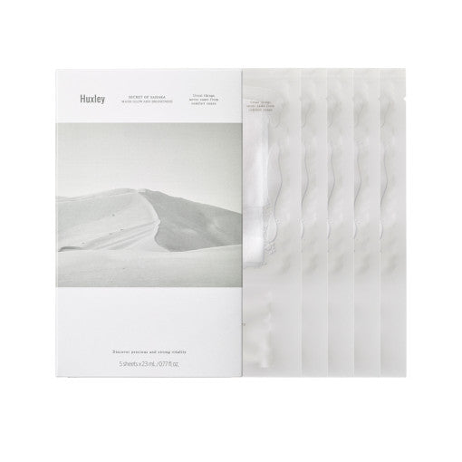 Mask ; Glow and Brightness 25ml 5P, Huxley Huxley Sheet Mask