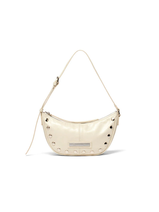 Matin Kim STUD LEATHER SHOULDER BAG