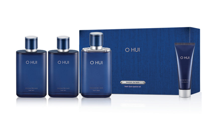 Meister for Men Fresh 3pcs Special Set, O HUI O HUI Skincare Set for Men