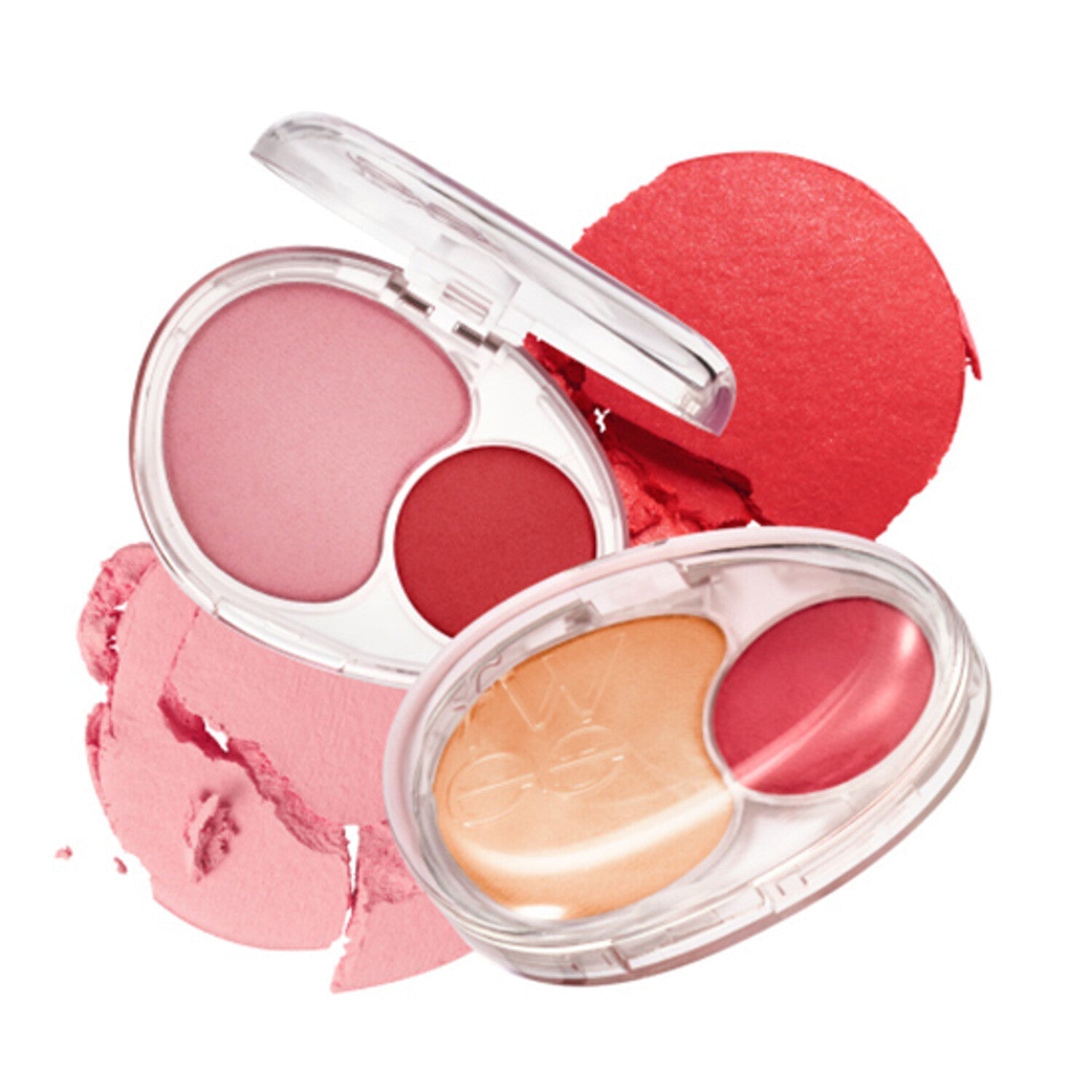 Mellow Dual Face Blusher, fwee fwee Face Blush