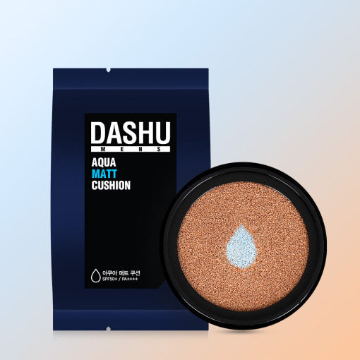 Men’s Aqua Matte BB Cushion (for Refill) 15g (SPF50+/PA++++), Dashu Dashu BB Cushion