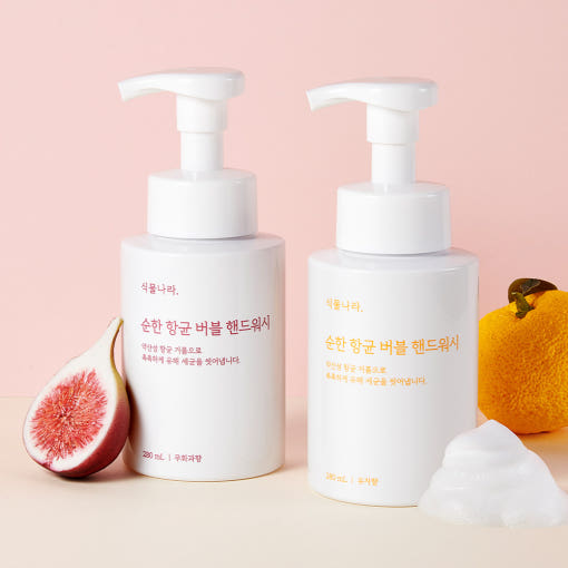 Mild Antibacterial Foaming Hand Wash 280ml X 3ea (2type), Shingmulnara Shingmulnara Hand Wash