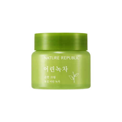 Mild Green Tea Cream 55ml, NATURE REPUBLIC NATURE REPUBLIC Face Cream