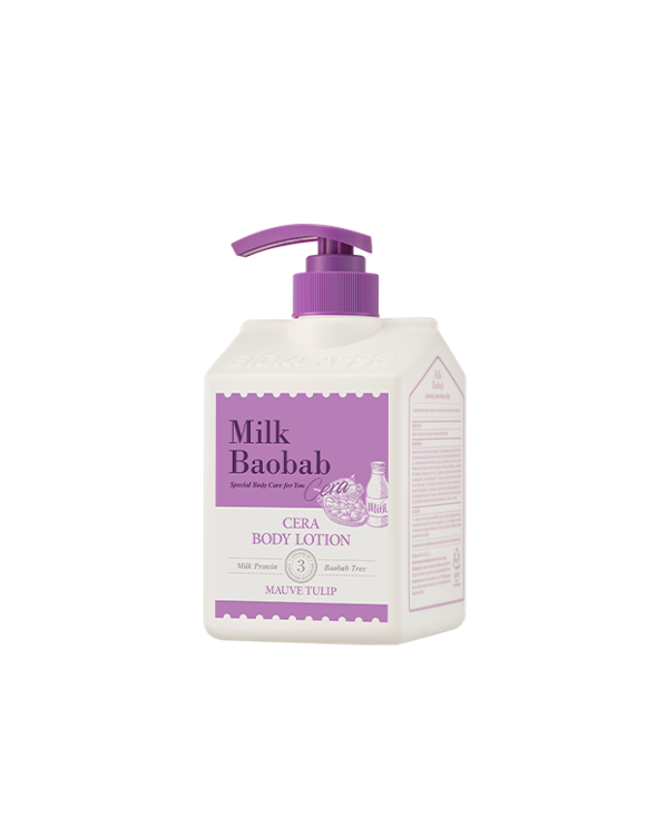 Milk Baobab Cera Body Lotion 600ml #Mauve Tulip, BIOKLASSE-1