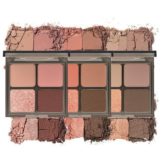 Mood-Fit Shadow Palette 8g (3 Colors), MERZY MERZY EYESHADOW