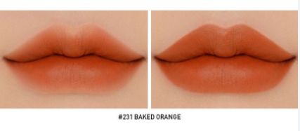 Mood Recipe Matte Lip Color 3.5g #231 BAKED ORANGE, 3CE-13