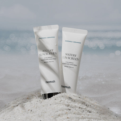 Moringa Ceramide Hyaluronic Hydrating Watery Sunscreen SPF50+ PA++++ 50ml, heimish heimish Sunscreen