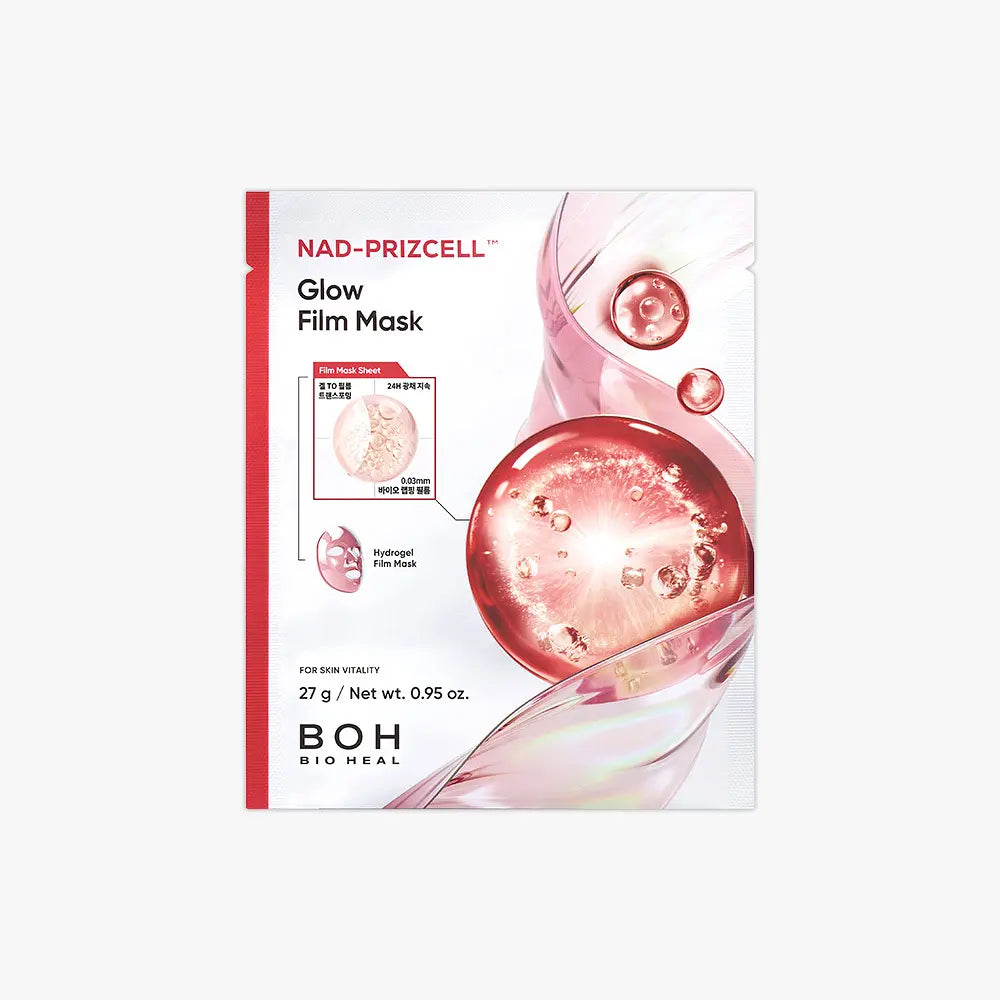 NAD-PRIZCELL Glow Film Mask 27g X 5ea, BIO HEAL BOH BIO HEAL BOH Sheet Mask