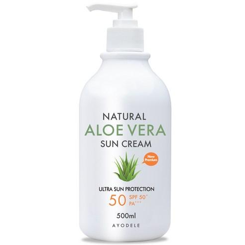 Natural Aloe Vera Sun Cream 500ml, AYODELE