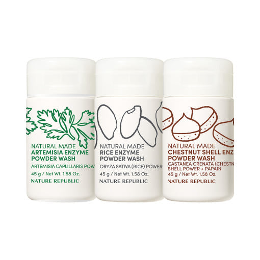 Natural Made Enzyme Powder Wash 45g (3types), NATURE REPUBLIC NATURE REPUBLIC Powder Wash