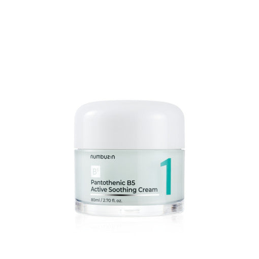 No.1 Pantothenic B5 Active Soothing Cream 80ml, numbuzin numbuzin Face Cream